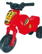 Burak Toys Tricicleta de echilibru pentru copii fara pedale design ergonomic de la 2 ani pana la 20 kg dimensiune 60 x 45 x 25 cm Rosu