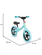 Byox Bicicleta copii fara pedale 2B balance Blue 12 inch de la 2 ani pana la greutatea de 20 kg ghidon reglabil pe inaltime roti din spuma EVA inaltimea scaunului reglabila de la 35 cm la 45 cm
