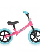 Byox Bicicleta copii fara pedale 2B balance Pink 12 inch de la 2 ani pana la greutatea de 20 kg ghidon reglabil pe inaltime roti din spuma EVA inaltimea scaunului reglabila de la 35 cm la 45 cm