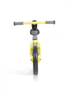 Byox Bicicleta copii fara pedale Go On grey 12 inch roti din spuma EVA scaun reglabil 32-41 cm cadru din aliaj de magneziu roti din spuma rezistenta greutate maxima 30 kg