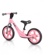 Byox Bicicleta copii fara pedale Go On pink 12 inch roti din spuma EVA scaun reglabil 32-41 cm cadru din aliaj de magneziu roti din spuma rezistenta greutate maxima 30 kg