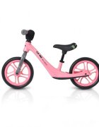 Byox Bicicleta copii fara pedale Go On pink 12 inch roti din spuma EVA scaun reglabil 32-41 cm cadru din aliaj de magneziu roti din spuma rezistenta greutate maxima 30 kg