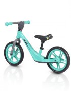 Byox Bicicleta copii fara pedale Go On turquoise 12 inch roti din spuma EVA scaun reglabil 32-41 cm cadru din aliaj de magneziu roti din spuma rezistenta greutate maxima 30 kg