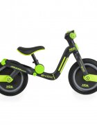 Byox Bicicleta copii fara pedale Harly Green 12 inch de la 2 ani pana la 50 kg scaun moale reglabil de la 33-38 cm anvelope din cauciuc plin manere din cauciuc moale