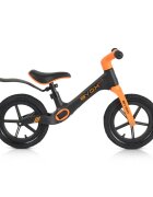 Byox Bicicleta copii fara pedale Next Step Black 12 inch cu stepper picioare lateral pliabil pentru copiii cu varsta peste 2 ani si cu o greutate maxima de pana la 50 kg scaun reglabil de la 35-41 cm