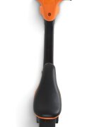 Byox Bicicleta copii fara pedale Next Step Black 12 inch cu stepper picioare lateral pliabil pentru copiii cu varsta peste 2 ani si cu o greutate maxima de pana la 50 kg scaun reglabil de la 35-41 cm