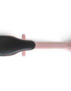 Byox Bicicleta copii fara pedale Next Step Pink 12 inch cu stepper picioare lateral pliabil pentru copiii cu varsta peste 2 ani si cu o greutate maxima de pana la 50 kg scaun reglabil de la 35-41 cm