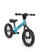 Byox Bicicleta copii fara pedale Toto Blue 12 inch greutate maxima de 25 kg anvelope gonflabile husa decorativa pentru ghidon suport picioare pe ambele parti ale cadrului scaun reglabil 34-43 cm