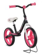 Byox Bicicleta copii fara pedale Zig-Zag Pink 12 inch roti din cauciuc EVA scaun ajustabil pe inaltime de la 36 cm pana la 45 cm de la 2 ani pana la greutatea maxima admisa de 20 kg