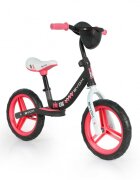 Byox Bicicleta copii fara pedale Zig-Zag Red 12 inch roti din cauciuc EVA scaun ajustabil pe inaltime de la 36 cm pana la 45 cm de la 2 ani pana la greutatea maxima admisa de 20 kg
