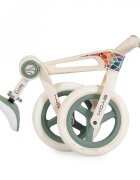 Byox Bicicleta de echilibru fara pedale pentru copii Foldy Green Design pliabil Roti 12 inch din PU rezistent Sezut ergonomic reglabil Manere confortabile antiderapante Varsta recomandata 2ani+