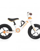 Byox Bicicleta fara pedale Orb White cu roti 12 inch gonflabile Sa reglabila de la 35cm la 41 cm Suport sticla de apa inclus Greutate maxima suportata 50 kg