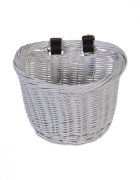 Byox Cos de bicicleta impletit Basket White