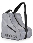 Byox Geanta cu fermoar pentru depozitare role sau patine Skate Gri cu maner reglabil si buzunar accesorii