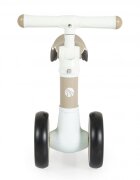Byox Mini tricicleta de echilibru fara pedale Lils bike Beige sezut moale si reglabil pe inaltime interval de viraj limitat roti late din spuma EVA potrivita copiilor de la 1 an