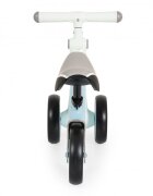 Byox Mini tricicleta de echilibru fara pedale Lils bike Blue sezut moale si reglabil pe inaltime interval de viraj limitat roti late din spuma EVA potrivita copiilor de la 1 an