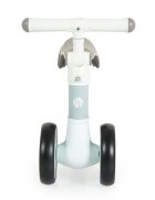 Byox Mini tricicleta de echilibru fara pedale Lils bike Gray sezut moale si reglabil pe inaltime interval de viraj limitat roti late din spuma EVA potrivita copiilor de la 1 an