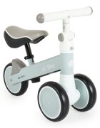 Byox Mini tricicleta de echilibru fara pedale Lils bike Gray sezut moale si reglabil pe inaltime interval de viraj limitat roti late din spuma EVA potrivita copiilor de la 1 an