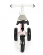 Byox Mini tricicleta de echilibru fara pedale Lils bike Pink sezut moale si reglabil pe inaltime interval de viraj limitat roti late din spuma EVA potrivita copiilor de la 1 an