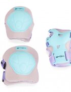 Byox Set protectii copii pentru sport in aer liber Ariel cu cotiere genunchiere si protectii brate Class A pana la 25kg Marime S