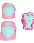 Byox Set protectii copii pentru sport in aer liber Frozen cu cotiere genunchiere si protectii brate Class A pana la 25kg Marime S