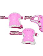 Byox Set protectii cotiere genunchiere si brate Amar 2 Pink S