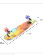 Byox Skateboard 56 cm Comics cu lumini Led