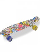 Byox Skateboard 56 cm Hipster cu lumini Led