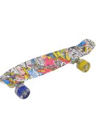 Byox Skateboard 56 cm Hipster cu lumini Led