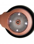 Byox Tricicleta copii fara pedale Mini Wee Pink scaun moale reglabil pe inaltime roti cu lumini raza de rotatie limitata roti late din spuma Eva de la 12 luni pana la 20 kg