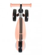 Byox Tricicleta copii fara pedale Mini Wee Pink scaun moale reglabil pe inaltime roti cu lumini raza de rotatie limitata roti late din spuma Eva de la 12 luni pana la 20 kg
