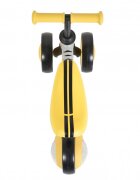 Byox Tricicleta copii fara pedale Mini Wee Yellow scaun moale reglabil pe inaltime roti cu lumini raza de rotatie limitata roti late din spuma Eva de la 12 luni pana la 20 kg