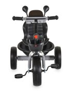 Byox Tricicleta cu pedale pentru copii Twidle Grey cu roti evasezut ergonomic reglabil cu spatarefecte de lumina si muzicaoglinzimanere ergonomicecos fata si spate pentru accesoriigreutate maxima 25kg