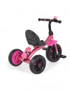 Byox Tricicleta pentru copii Cavalier Lux Pink cu pedale suport sticluta apa scaun confortabil manere antiderapante structura metalica de la varsta de 3 ani pana la 25 kg