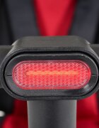 Byox Tricicleta pentru copii Jasper Black pliabila cu maner parental spatar reglabil scaun rotativ greutate admisa 25 kg