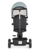 Byox Tricicleta pentru copii Jasper Green pliabila cu maner parental spatar reglabil scaun rotativ greutate admisa 25 kg