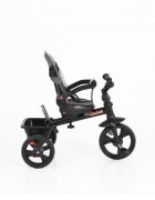 Byox Tricicleta pentru copii Quick Grey cu roti EVA sezut reversibil suport pentru picioare frana pe rotile din spate si maner cu control al directiei