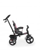 Byox Tricicleta pentru copii Quick Pink cu roti EVA sezut reversibil suport pentru picioare frana pe rotile din spate si maner cu control al directiei