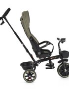 Byox Tricicleta pentru copii Summer Green cu roti Eva maner parental detasabil scaun rotativ spatar reglabil si suport picioare