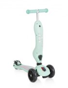 Byox Trotineta 2in1 cu scaunel transformabila in vehicul fara pedaleinaltime ghidon reglabila pe 3 nivele de inaltime si roti cu lumini LED Skiddy Blue