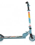 Byox Trotineta din aluminiu Miracle Blue pliabila inaltime reglabila roti Led sonerie greutate admisa 50 kg