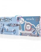 Byox Trotineta din aluminiu Miracle Blue pliabila inaltime reglabila roti Led sonerie greutate admisa 50 kg
