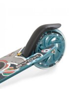 Byox Trotineta din aluminiu Miracle Blue pliabila inaltime reglabila roti Led sonerie greutate admisa 50 kg