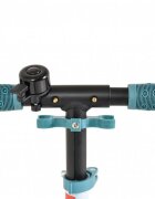 Byox Trotineta din aluminiu Miracle Blue pliabila inaltime reglabila roti Led sonerie greutate admisa 50 kg