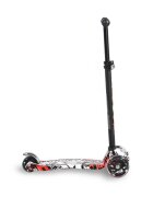 Byox Trotineta intuitiva cu inaltime ghidon reglabilacadru din aluminiuroti din PU cu luminilumin frontalede la 3 ani si pana la 40kg Rapture Black