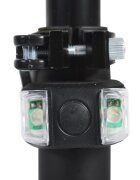 Byox Trotineta intuitiva cu inaltime ghidon reglabilacadru din aluminiuroti din PU cu luminilumin frontalede la 3 ani si pana la 40kg Rapture Black
