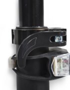 Byox Trotineta intuitiva cu inaltime ghidon reglabilacadru din aluminiuroti din PU cu luminilumin frontalede la 3 ani si pana la 40kg Rapture Black