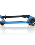 Byox Trotineta pentru copii Bolt Albastru pliabilacadru din aluminiuinaltime ghidon reglabila pe 3niveleroti PU si baza cu lumini LED de la 3ani si pana la 50kg
