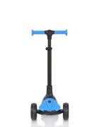 Byox Trotineta pentru copii Bolt Albastru pliabilacadru din aluminiuinaltime ghidon reglabila pe 3niveleroti PU si baza cu lumini LED de la 3ani si pana la 50kg