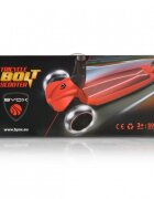 Byox Trotineta pentru copii Bolt Pink pliabilacadru din aluminiuinaltime ghidon reglabila pe 3niveleroti PU si baza cu lumini LED de la 3ani si pana la 50kg